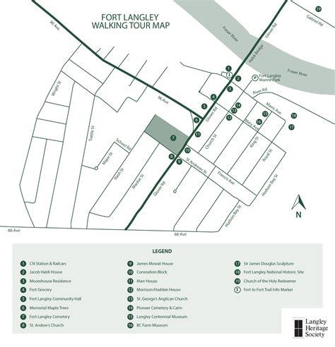 Fort Langley Map - Langley Heritage Society