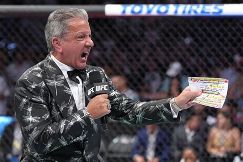 Bruce Buffer's Paycheck for Each Fight Will Knockout Any UFC Fan - FanBuzz