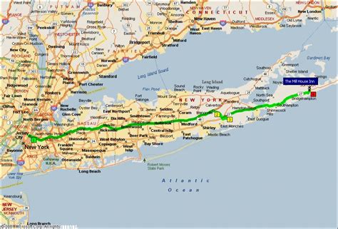 Map Of Hamptons Long Island New York - Printable Online