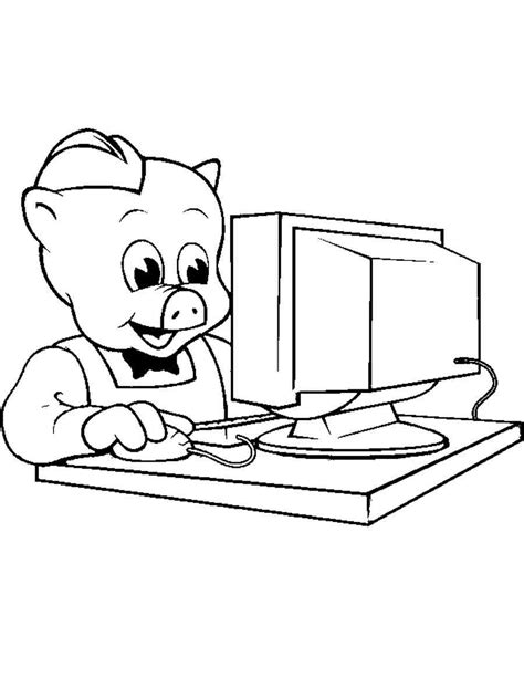 Piggly Wiggly coloring pages