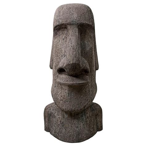 Massive Easter Island Moai Head Statue - Stands 6 Feet Tall! | The ...