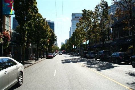 Robson Street is one of the best places to shop in Vancouver