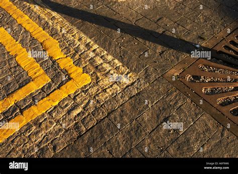 Chevrons road markings hi-res stock photography and images - Alamy