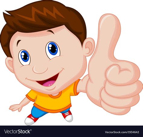 Thumbs up cartoon drawing - rillydrum