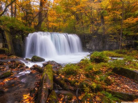 Fall Waterfall Wallpapers - Top Free Fall Waterfall Backgrounds ...