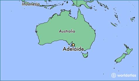 Adelaide Australia Map