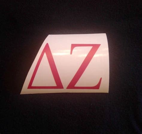 Items similar to Greek Sorority / Fraternity Sticker - Sorority Greek ...