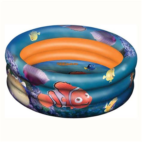 FINDING NEMO INFLATABLE THREE RING PADDLING POOL & BALL PIT NEW | eBay