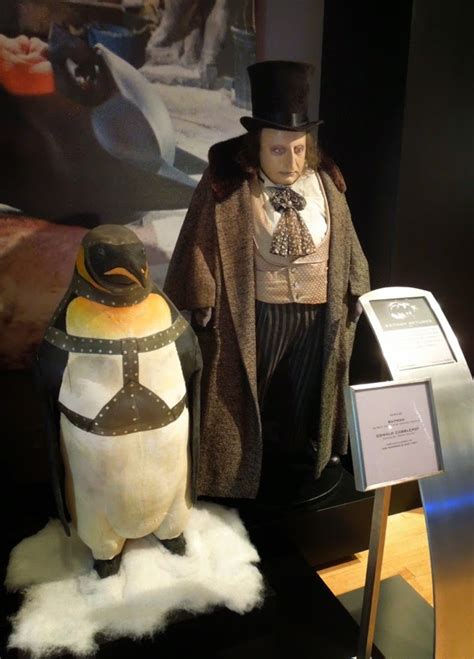 The Penguin costume worn by Danny DeVito and props from Batman Returns ...