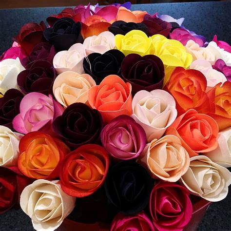 360 Half Open Wooden Roses | Elegant Wooden Roses