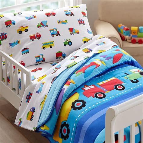 Olive Kids Trains, Planes, Trucks Toddler Bedding Sheet Set - Walmart.com