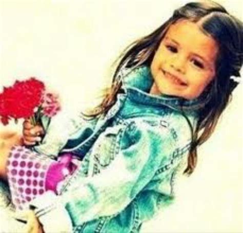 Selena Gomez as a baby