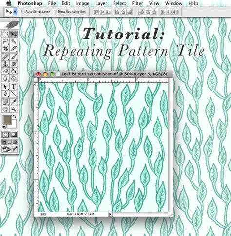 Tutorial: Repeating Pattern Tile - Bee's Knees Industries