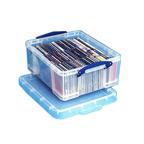 CD & DVD Storage Box - 18 Ltr Really Useful Box