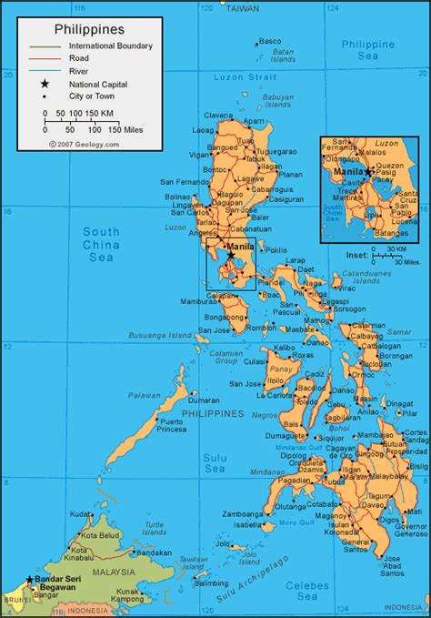 World Map Of Philippines - Robyn Christye