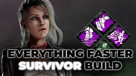 EVERYTHING FASTER SURVIVOR BUILD! (really fun) - Dead by Daylight ...