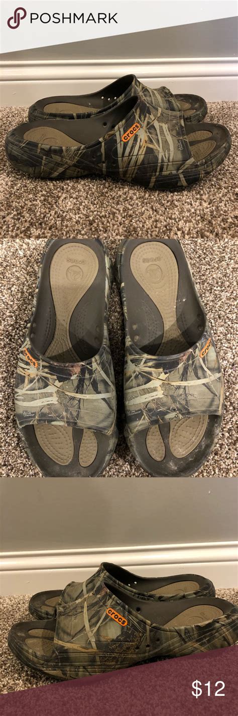 Crocs, Men’s size 11. Like new! Camo! | Crocs, Camo, Like new