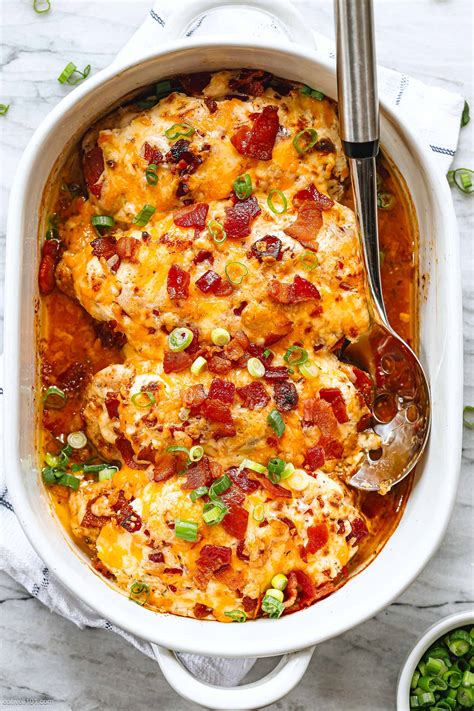 Baked Crack Chicken Casserole Recipe – Baked Chicken Casserole — Eatwell101