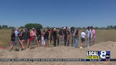 Idaho Falls High School holds groundbreaking for new athletic complex ...