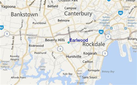 Earlwood Tide Station Location Guide