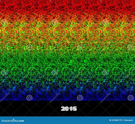 2015 - Stereogram - Illusion of a 3D Image Stock Illustration ...