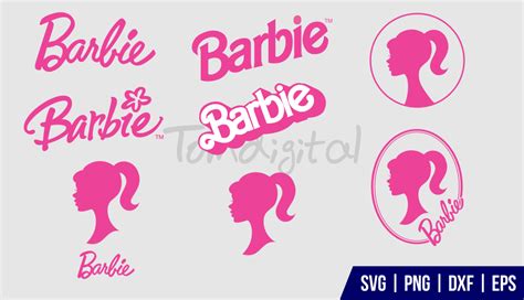 Barbie Silhouette SVG Cut File Bundle - Gravectory