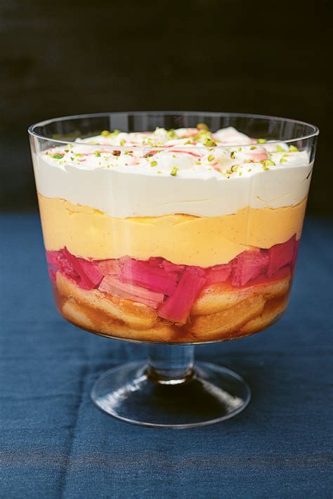 Rhubarb and Custard Trifle | Nigella's Recipes | Nigella Lawson