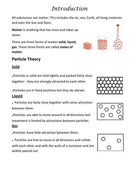 Kinetic Particle Theory