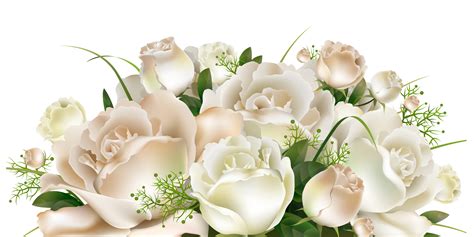 White Flower Bouquet Png | livelifesimply-mari