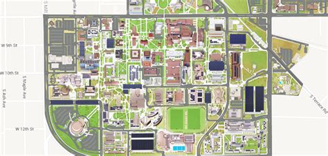 Arizona State University Campus Map - Virgin Islands Map