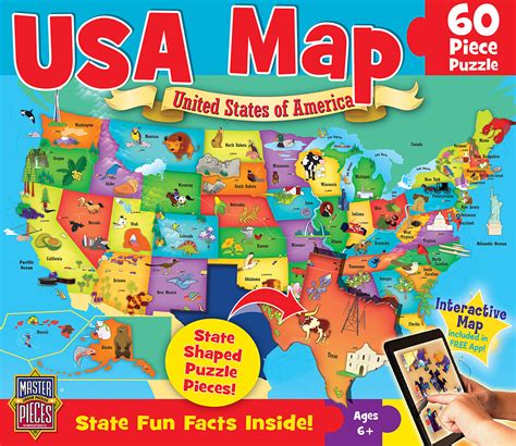 Explorer Kids Puzzles - USA Map | Continuum Games