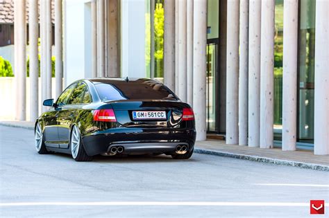 Elegant Black Audi A6 on Vossen Wheels — CARiD.com Gallery