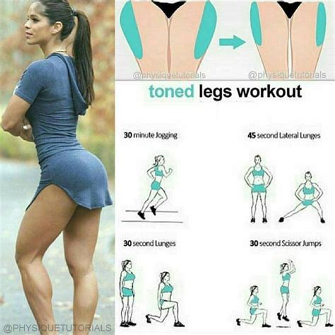 Pin by Lala on EXERCISE | Toned legs workout, Legs workout, Workout guide