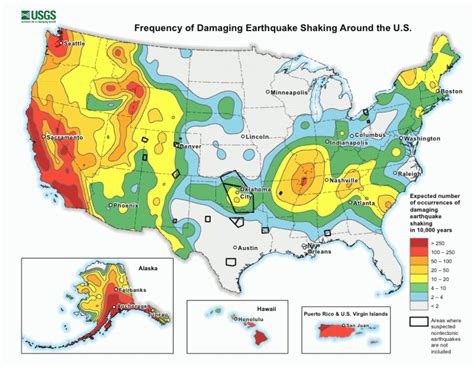 Usgs Earthquake Map Washington State - Printable Map