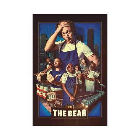 The Bear Movie Poster TV Series Quality Glossy Print Photo Wall Art ...