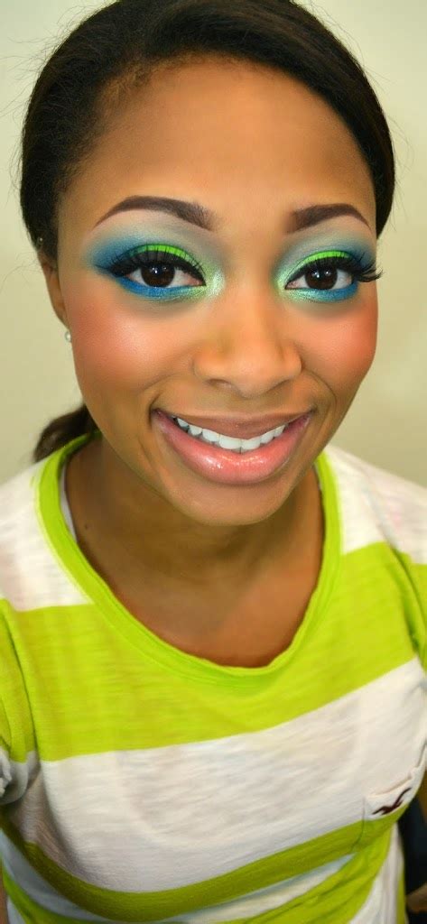 Seattle Seahawks Makeup Tutorial