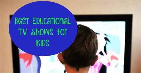 The Best Educational TV Shows for Kids - Our Family World