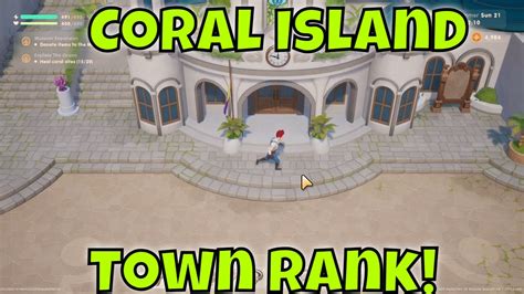 Coral Island Town Rank Guide - YouTube