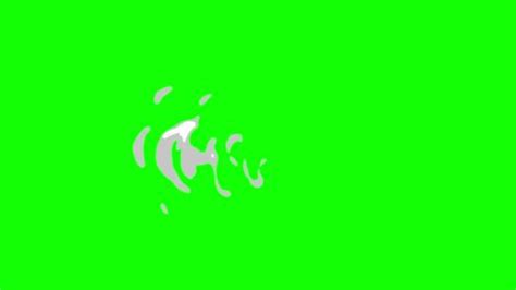 Smoke Effect Animation Green Screen Background Stock Footage Video (100 ...