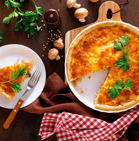 Coronation Chicken Quiche – Bar & Kitchen