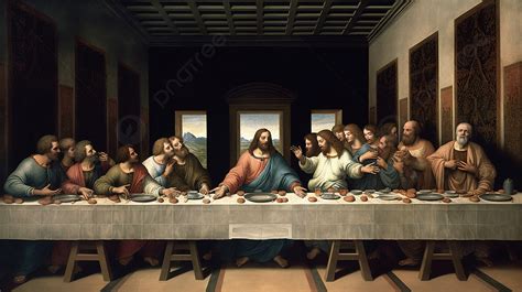 The Last Supper Is A Painting By Leonardo Da Vinci Background, Picture ...