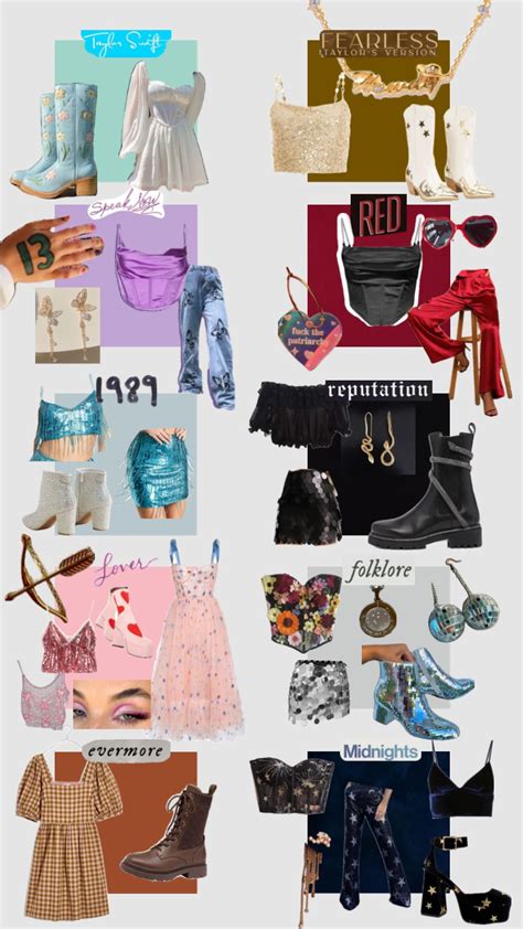 Taylor Swift Eras Tour Outfits Ideas