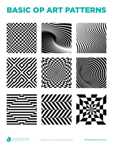 op art patterns worksheet - sorelsnowtroopersaleoff