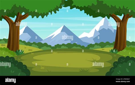 Animated Forest Trees