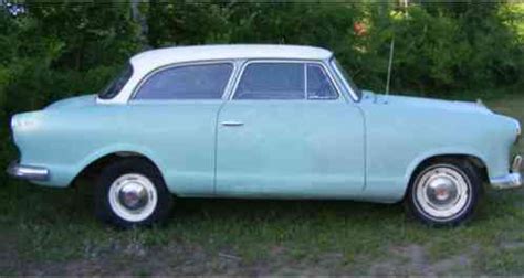 Nash RAMBLER AMERICAN 1958, 2 DOOR SEDAN FOR PARTS OR RESTORATION