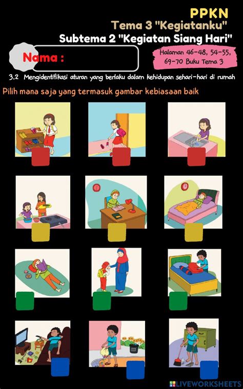 Gambar Kegiatan Sehari Hari Di Rumah – materisekolah.github.io