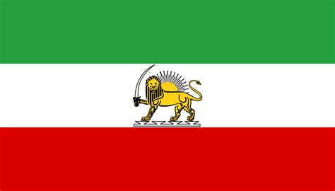 Pérsia 1907–1979 | Iran flag, Flag, Iran