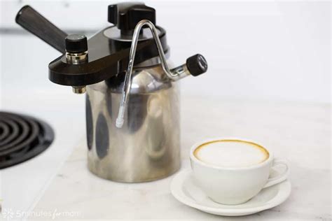 stovetop espresso maker -2251 - 5 Minutes for Mom