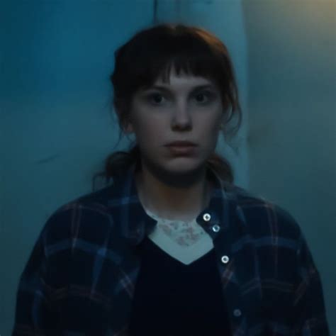 millie bobby brown as eleven (jane hopper) in stranger things season 4 ...