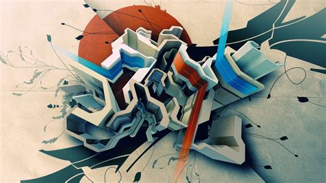 top-wallpapers-720p-8 | Arte 3d, Arte graffiti, Geometría